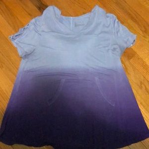 Plus Size Hooded Shirt